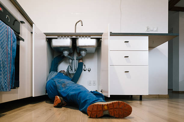 Professional Drain Cleaning technician working in Northfield, NJ